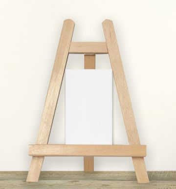 Canvas 370g. for drawing with a frame  20x35cm