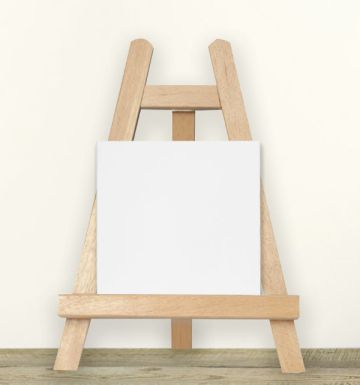 Canvas 370g. for drawing with a frame 