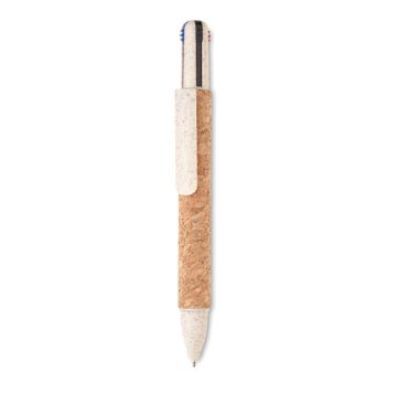 Push pen 4-colour ink