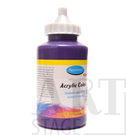 Акрилна боя Keep Smiling Violet 500ml.
