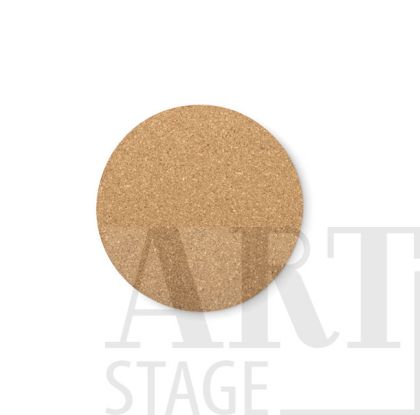 Cork coaster round shape