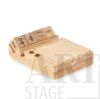 Bamboo desktop calendar
