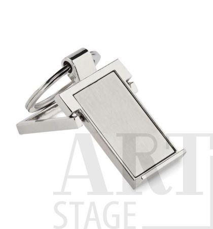 Метален ключодържател със стойка за телефон