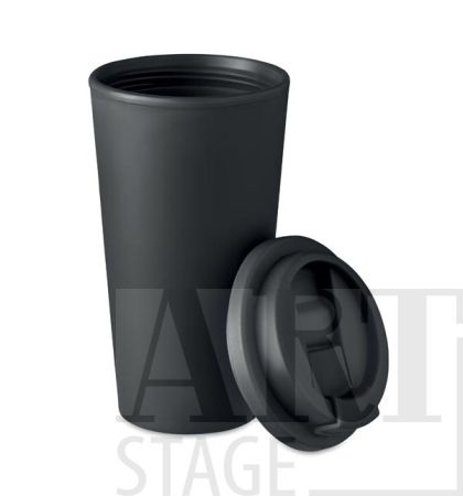 Double wall tumbler made of PP