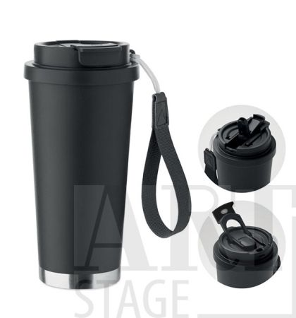 Термо чаша със сламка 