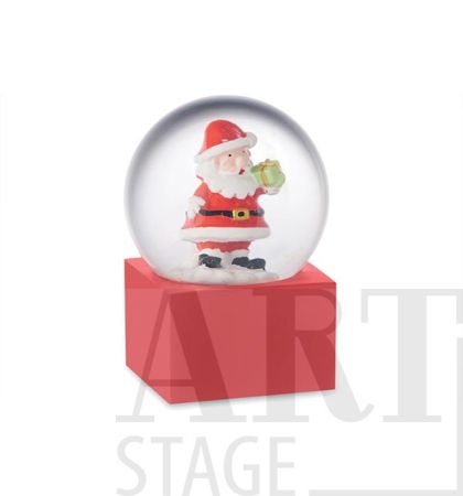  Christmas glass snow ball 