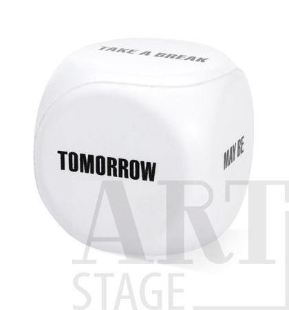 Anti-stress decision dice shape