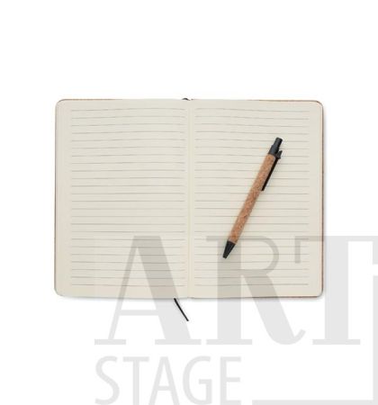 Тетрадка А5 с твърда коркова корица