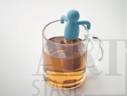 silicone tea infuser with stainless steel filter