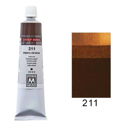 Acrylic paint Maestro Pan 108 Titanium white 45ml