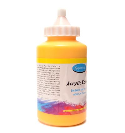 Акрилна боя Keep Smiling Middle yellow 500ml.