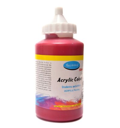 Акрилна боя Keep Smiling  Crimson red 500ml.