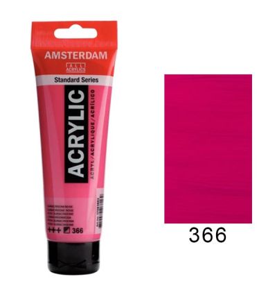 Акрилна боя Амстердам Quinacridone Rose 366 20мл.