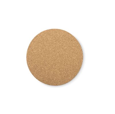 Cork coaster round shape