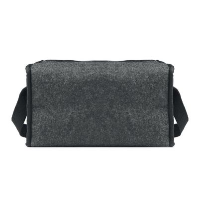 Хладилна чанта от RPET филц с преден джоб