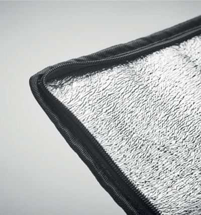 Хладилна чанта от RPET филц с преден джоб