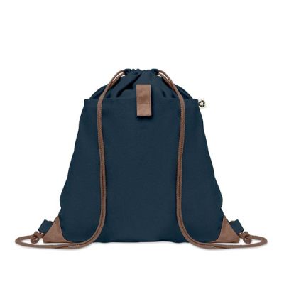 Чанта с връзки от рециклиран памук 