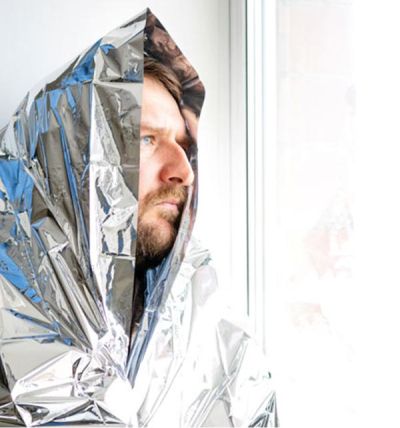 Одеяло за спешни случаи в калъф 