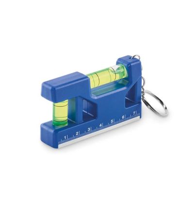 Magnetic double spirit level in ABS with keyring