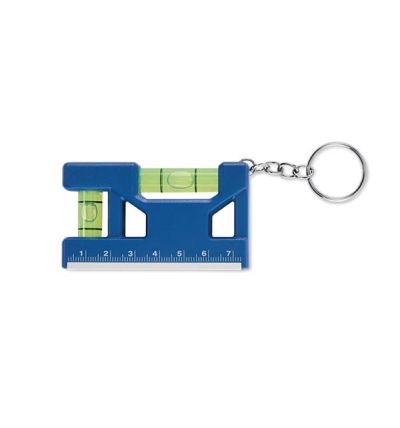 Magnetic double spirit level in ABS with keyring