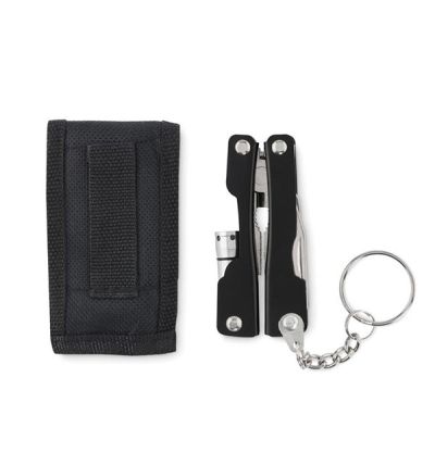 Foldable multi-tool knife with flashlight