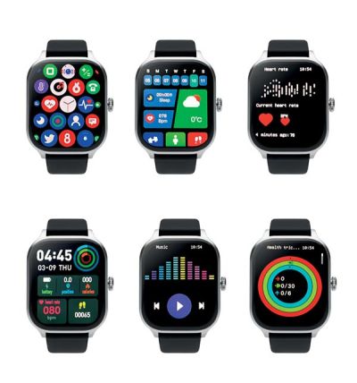 Смарт часовник с LED и health функции