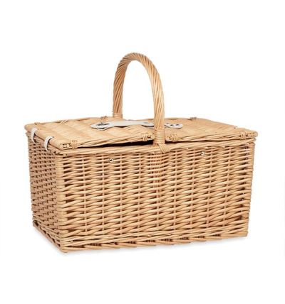 Комплект от плетена кошница за пикник за 4 души