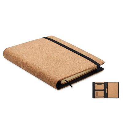 Тетрадка А5 с твърда коркова корица