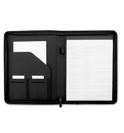 Document folder with inner compartments